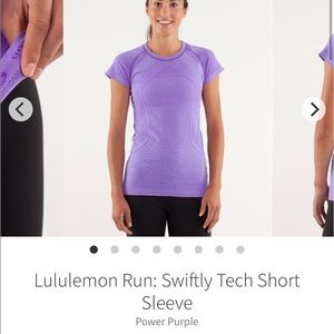 Lululemon Run: Swiftly Tech Short Sleeve